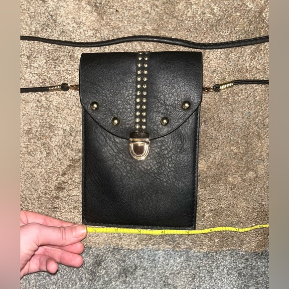 Cute Black Phone Holder / Purse- **NEVER USED** - Picture 15 of 16
